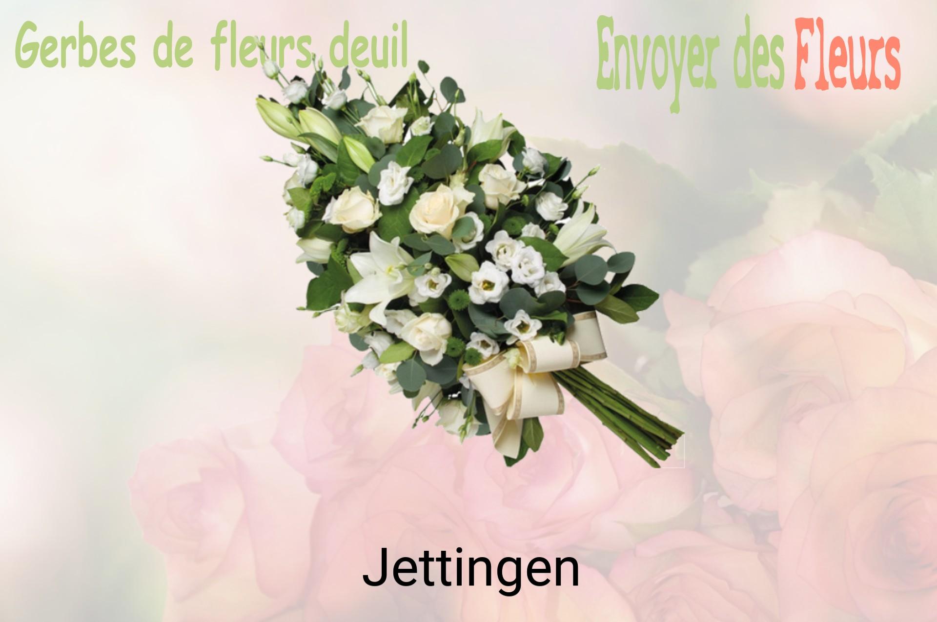 Gerbe de fleurs de deuil livrée à Jettingen
